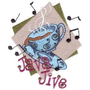 Picture of Java Jive Machine Embroidery Design