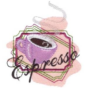 Picture of Espresso Machine Embroidery Design