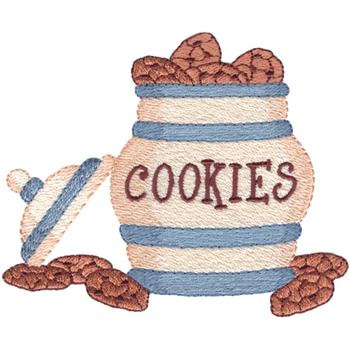 Cookies Machine Embroidery Design