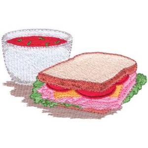 Picture of Deli Sandwich Machine Embroidery Design