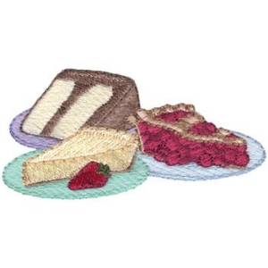 Picture of Desserts Machine Embroidery Design