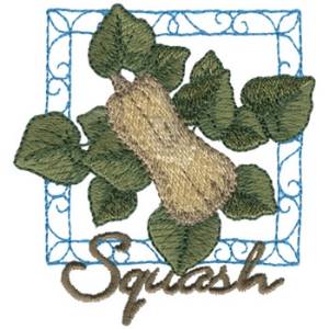 Picture of Squash Machine Embroidery Design