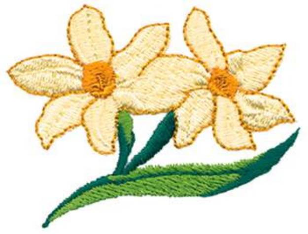 Picture of Narcissus Machine Embroidery Design