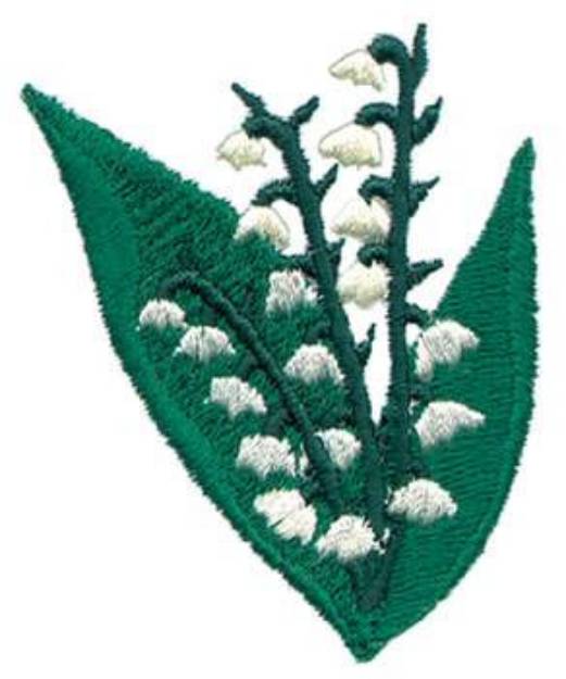 Picture of Lily Of The Valley Machine Embroidery Design
