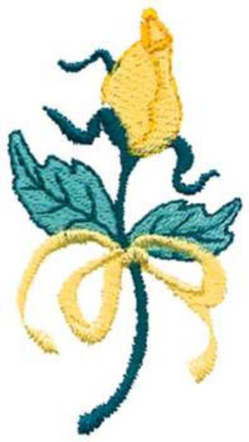 Picture of Tea Rose Machine Embroidery Design