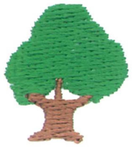 Picture of Tree Machine Embroidery Design