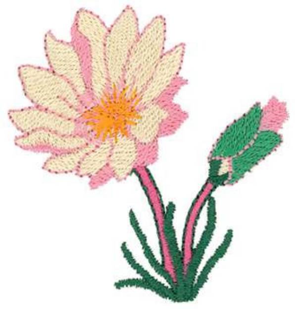 Picture of Bitterroot Machine Embroidery Design