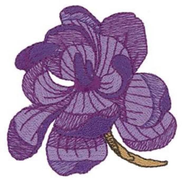 Picture of Magnolia Blossom Machine Embroidery Design