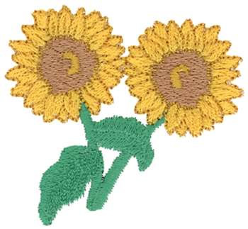 Sunflowers Machine Embroidery Design