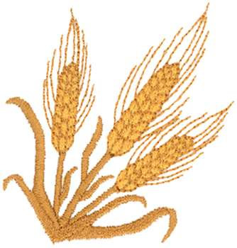 Wheat Machine Embroidery Design