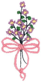 Flower Bouquet Machine Embroidery Design