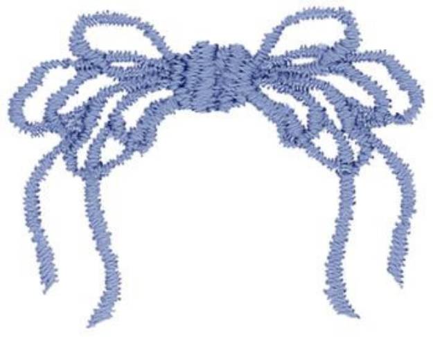 Picture of Bow Machine Embroidery Design