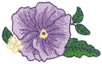 Pansy Machine Embroidery Design