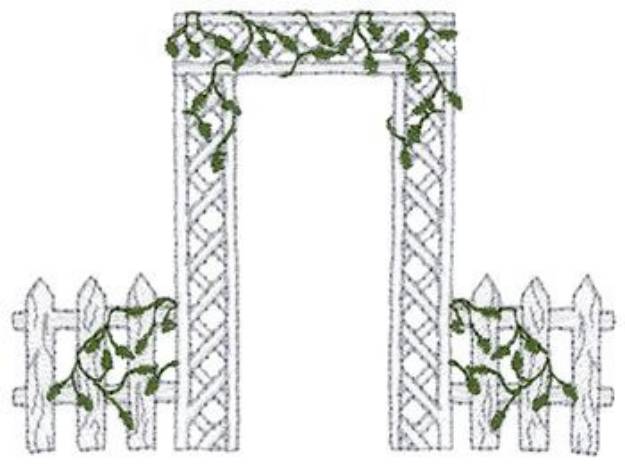 Picture of Arbor & Vine Machine Embroidery Design