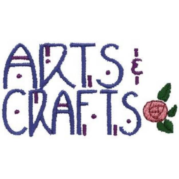 Picture of Arts & Crafts Machine Embroidery Design