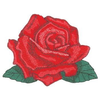 Mr. Lincoln Rose Machine Embroidery Design
