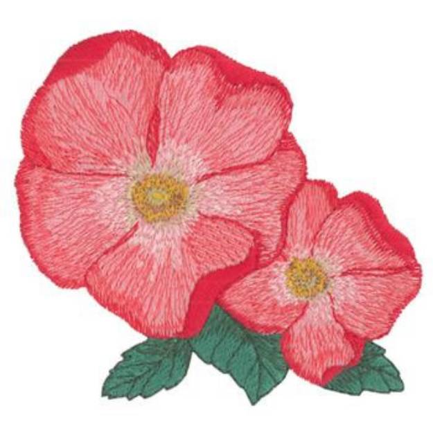 Picture of Flower Carpet Rose Machine Embroidery Design