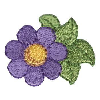 Purple Flower Machine Embroidery Design