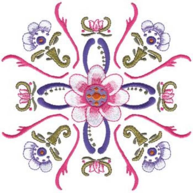 Picture of Rosemaling Machine Embroidery Design