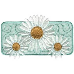 Picture of Daisy Patch Machine Embroidery Design