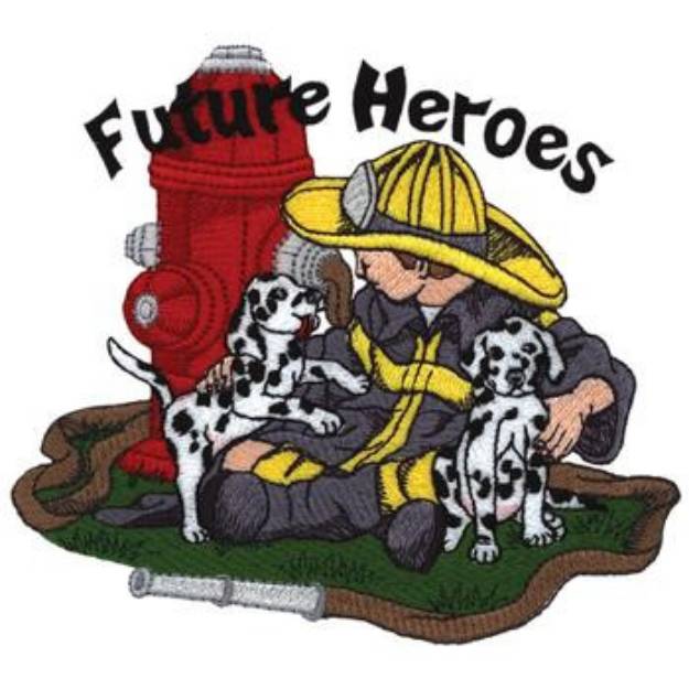 Picture of Future Heros Machine Embroidery Design