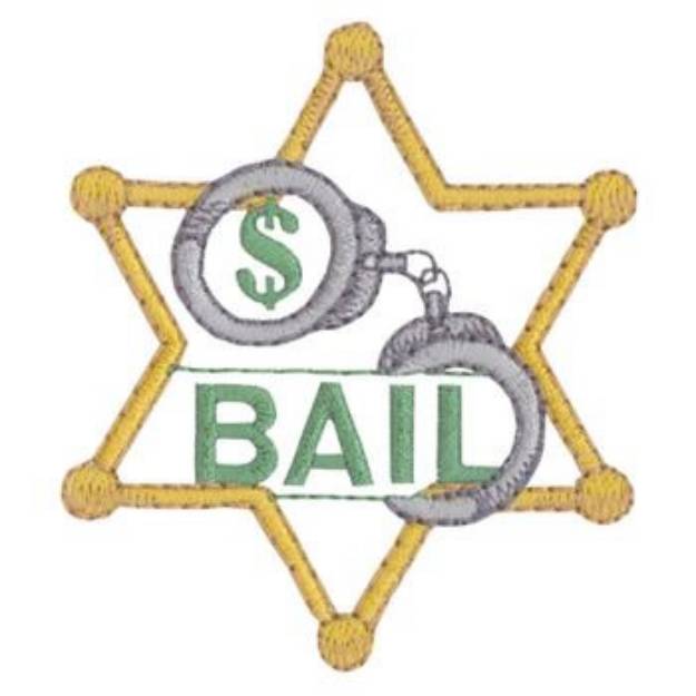 Picture of Bail Enforcement Machine Embroidery Design