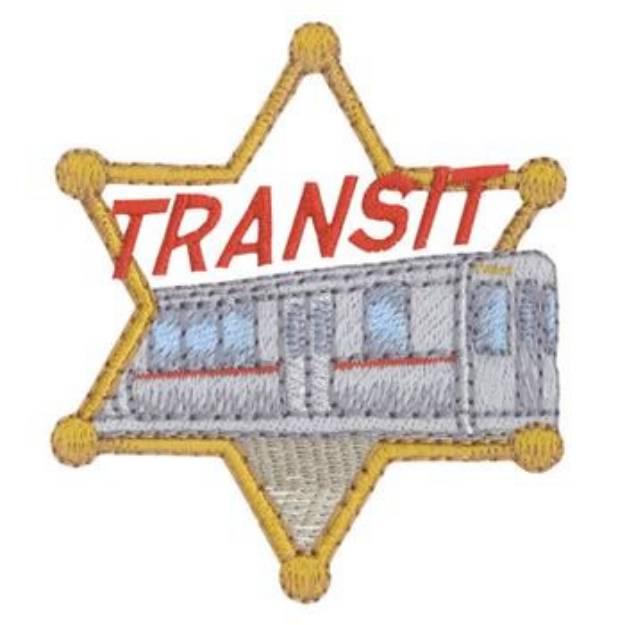 Picture of Transit Police Machine Embroidery Design
