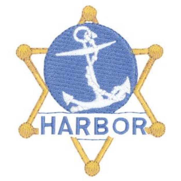 Picture of Harbor Police Machine Embroidery Design