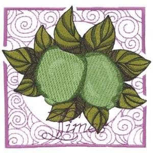 Picture of Limes Machine Embroidery Design