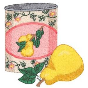 Picture of Pears Machine Embroidery Design