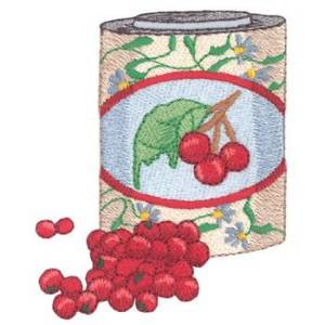 Picture of Cranberries Machine Embroidery Design