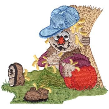 Scarecrow Relaxing Machine Embroidery Design