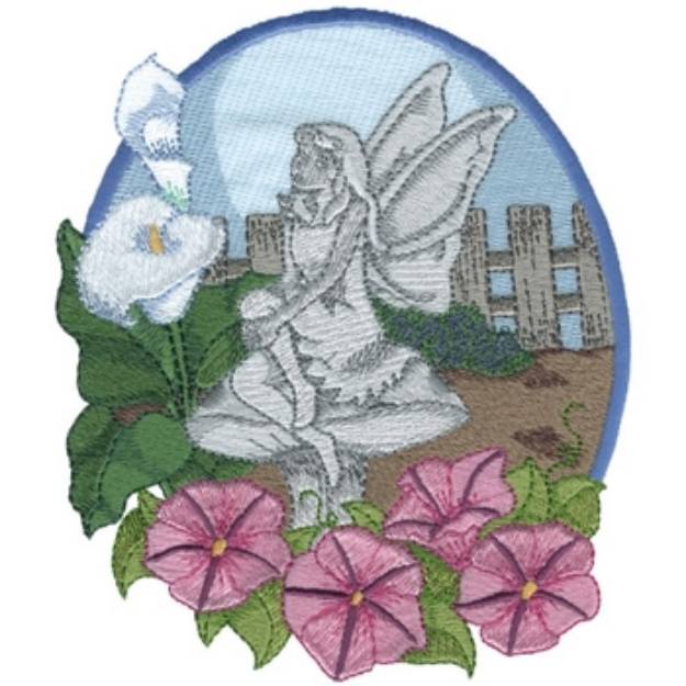Picture of Garden Fairy Machine Embroidery Design