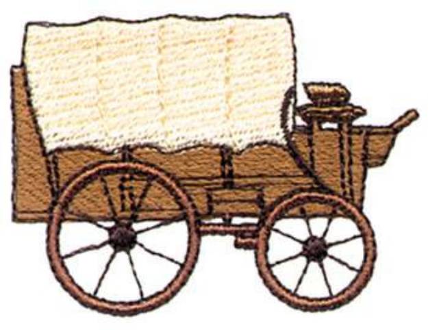 Picture of Chuck Wagon Machine Embroidery Design
