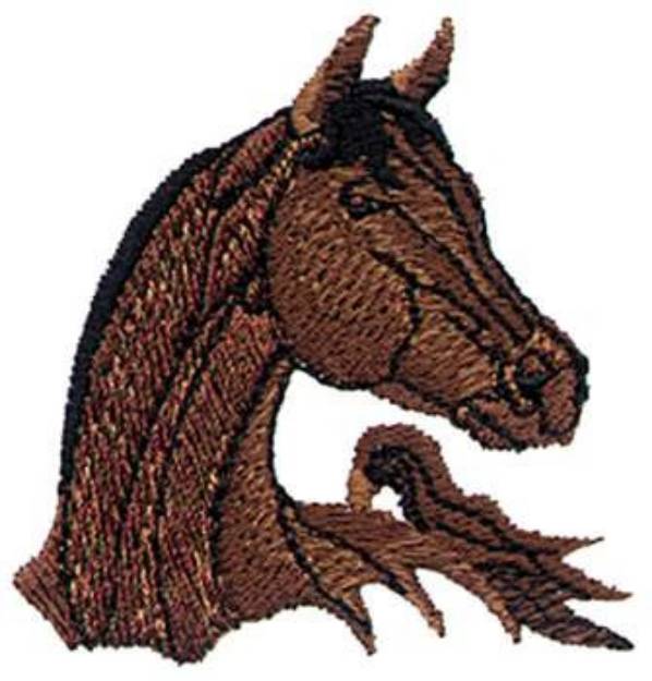 Picture of Arabian Horse Machine Embroidery Design