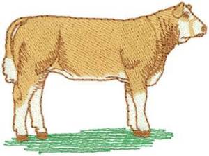 Picture of Show Heifer Machine Embroidery Design