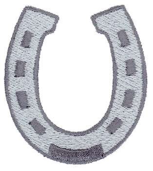Horseshoe Machine Embroidery Design