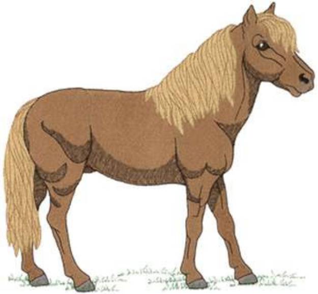 Picture of Miniature Horse Machine Embroidery Design
