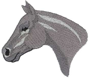 Polo Pony Head Machine Embroidery Design