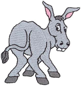 Donkey Machine Embroidery Design