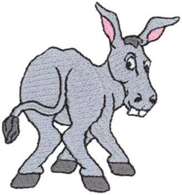 Picture of Donkey Machine Embroidery Design