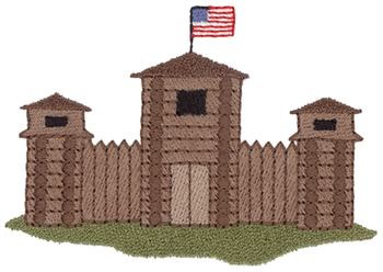 Fort Machine Embroidery Design