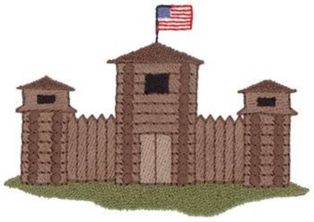 Picture of Fort Machine Embroidery Design