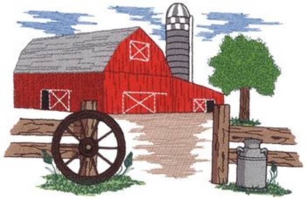 Picture of Barnyard Machine Embroidery Design