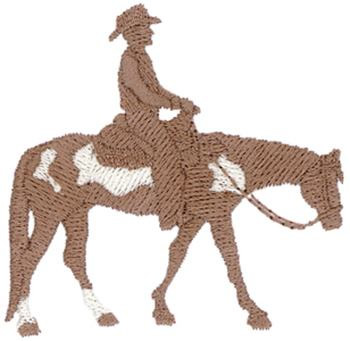 Western Pleasure Horse Machine Embroidery Design