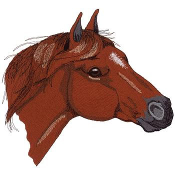 American Indian Horse Machine Embroidery Design