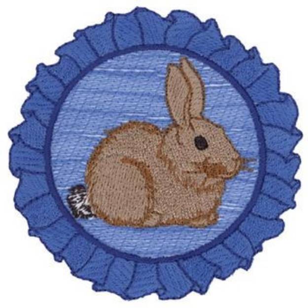 Picture of Show Rabbit Logo Machine Embroidery Design
