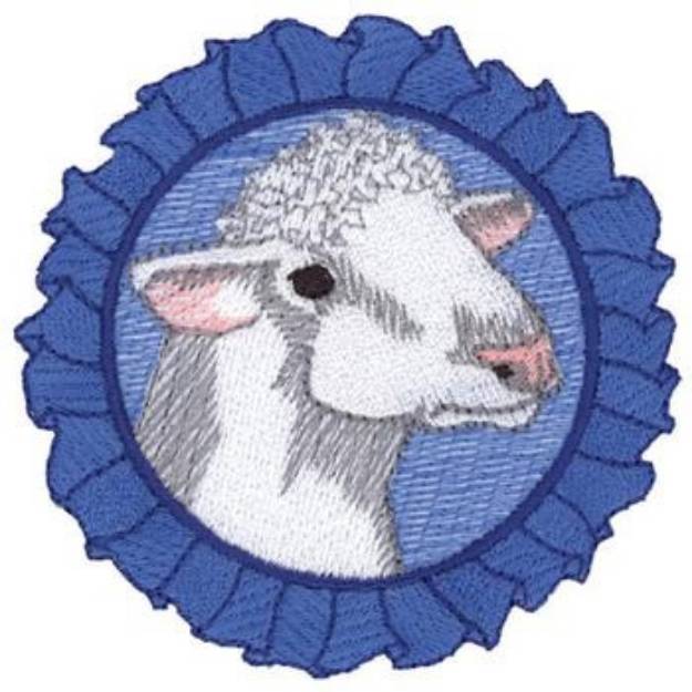 Picture of Show Sheep Logo Machine Embroidery Design