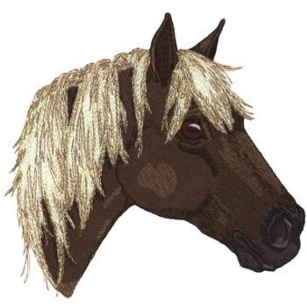 Picture of Rocky Mountain Horse Machine Embroidery Design