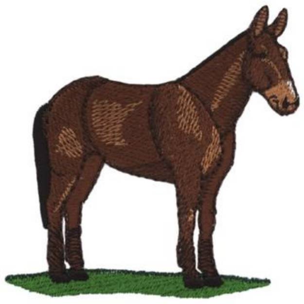 Picture of Mule Machine Embroidery Design